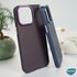 Microsonic Apple iPhone 15 Kılıf Metalist Leather Gri 6