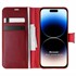 Microsonic Apple iPhone 14 Pro Kılıf Delux Leather Wallet Kırmızı 1