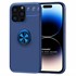 Microsonic Apple iPhone 14 Pro Kılıf Kickstand Ring Holder Lacivert 1