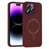 Microsonic Apple iPhone 14 Pro Max Kılıf AirFit MagSafe Bordo 1