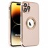 Microsonic Apple iPhone 14 Pro Max Kılıf Flash Stamp Rose Gold 1