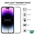 Microsonic Apple iPhone 16 Plus Tam Kaplayan Temperli Cam Ekran Koruyucu Siyah 2
