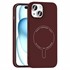 Microsonic Apple iPhone 15 Kılıf AirFit MagSafe Bordo 1