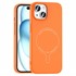 Microsonic Apple iPhone 15 Kılıf AirFit MagSafe Turuncu 1