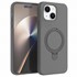 Microsonic Apple iPhone 15 Kılıf Aura Stant MagSafe Gri 1
