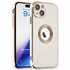 Microsonic Apple iPhone 15 Plus Kılıf Flash Stamp Beyaz 1
