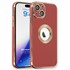 Microsonic Apple iPhone 15 Plus Kılıf Flash Stamp Kırmızı 1