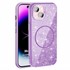 Microsonic Apple iPhone 15 Plus Kılıf GlamGrip Luxe Lila 1