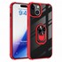 Microsonic Apple iPhone 15 Plus Kılıf Grande Clear Ring Holder Kırmızı 1