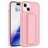 Microsonic Apple iPhone 15 Kılıf Hand Strap Rose Gold 1