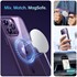 Microsonic Apple iPhone 15 Kılıf MagSafe Shadow Planet Mavi 2