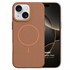 Microsonic Apple iPhone 15 Plus Kılıf MagLeather Pro Kahverengi 2