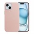 Microsonic Apple iPhone 15 Plus Kılıf Metalist Leather Pembe 1