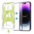 Microsonic Apple iPhone 16 Plus Magic Uygulama Aparatlı Tam Kapatan Ekran Koruyucu Siyah 1