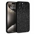 Microsonic Apple iPhone 16 Pro Kılıf Bling Rhinestones Siyah 1
