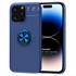 Microsonic Apple iPhone 15 Pro Kılıf Kickstand Ring Holder Lacivert 1