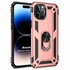 Microsonic Apple iPhone 15 Pro Kılıf Military Ring Holder Rose Gold 1