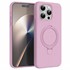 Microsonic Apple iPhone 15 Pro Max Kılıf Aura Stant MagSafe Pembe 1