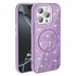 Microsonic Apple iPhone 15 Pro Max Kılıf GlamGrip Luxe Lila 1