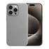 Microsonic Apple iPhone 15 Pro Max Kılıf Metalist Leather Gri 1