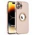 Microsonic Apple iPhone 15 Pro Max Kılıf Flash Stamp Rose Gold 1