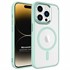 Microsonic Apple iPhone 15 Pro Kılıf MagSafe Shadow Planet Açık Yeşil 1