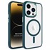 Microsonic Apple iPhone 15 Pro Max Kılıf MagSafe Shadow Planet Koyu Yeşil 1