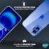 Microsonic Apple iPhone 16 Kılıf 6 Tarafı Tam Full Koruma 360 Clear Soft Şeffaf 2