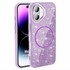 Microsonic Apple iPhone 16 Plus Kılıf GlamGrip Luxe Lila 1