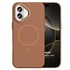 Microsonic Apple iPhone 16 Kılıf MagLeather Pro Kahverengi 1