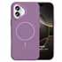 Microsonic Apple iPhone 16 Kılıf MagLeather Pro Lila 1