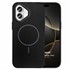 Microsonic Apple iPhone 16 Kılıf MagLeather Pro Siyah 1