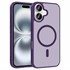 Microsonic Apple iPhone 16 Kılıf MagSmoke Neo Derin Mor 1