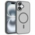 Microsonic Apple iPhone 16 Kılıf MagSmoke Neo Gri 1