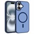 Microsonic Apple iPhone 16 Kılıf MagSmoke Neo Lacivert 1