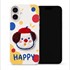 Microsonic Apple iPhone 17 Kılıf Stitched Puppy Plush Mutlu Köpek 1