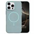 Microsonic Apple iPhone 16 Pro Kılıf MagLeather Pro Mavi 2