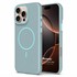 Microsonic Apple iPhone 16 Pro Kılıf MagLeather Pro Mavi 1