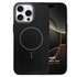 Microsonic Apple iPhone 16 Pro Kılıf MagLeather Pro Siyah 2
