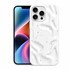 Microsonic Apple iPhone 16 Pro Kılıf Rippledots Beyaz 1