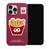 Microsonic Apple iPhone 16 Pro Kılıf Stitched Puppy Plush French Fries 1