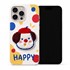 Microsonic Apple iPhone 16 Pro Kılıf Stitched Puppy Plush Mutlu Köpek 1