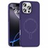 Microsonic Apple iPhone 16 Pro Kılıf AirFit MagSafe Derin Mor 1