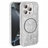 Microsonic Apple iPhone 16 Pro Max Kılıf GlamGrip Luxe Gümüş 1