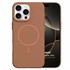 Microsonic Apple iPhone 16 Pro Max Kılıf MagLeather Pro Kahverengi 2