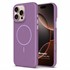Microsonic Apple iPhone 16 Pro Max Kılıf MagLeather Pro Lila 1