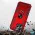 Microsonic Apple iPhone 16 Pro Max Kılıf Military Ring Holder Lacivert 4