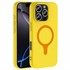 Microsonic Apple iPhone 16 Pro Kılıf Pastello MagSafe Sarı 1