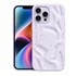 Microsonic Apple iPhone 16 Pro Max Kılıf Rippledots Lila 1