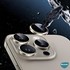 Microsonic Apple iPhone 16 Pro Max Tekli Kamera Lens Koruma Camı Gold 3